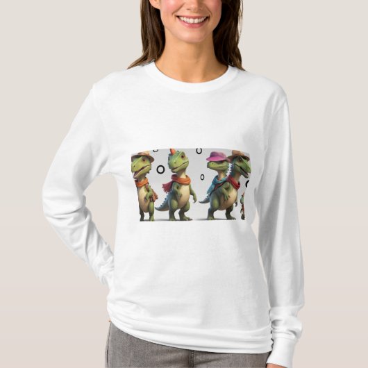 Dino Family Adventure T-shirt (Voorkant)