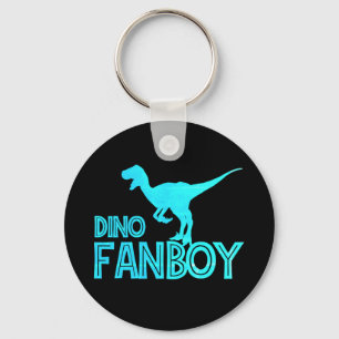 Dino Fanboy - Dinosaur Liefhebber Sleutelhanger