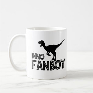 Dino Fanboy - Dinosaur Lover Koffiemok