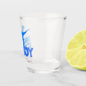 Dino Fanboy - Dinosaur Lover Shot Glas (Rechts)
