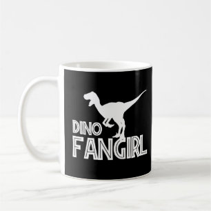 Dino Fangirl - Dinosaur Lover Koffiemok