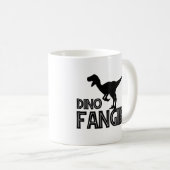 Dino Fangirl - Dinosaur Lover Koffiemok (Voorkant rechts)