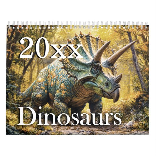 Dino - Fascinerende prehistorische werelden Kalender (Hoes)