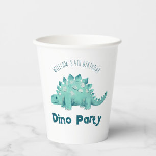 Dino Feestje Dinosaurussen Kinderen Verjaardag Papieren Bekers