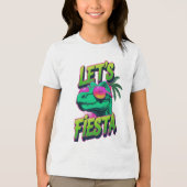 🦖 Dino Fiesta Vibes T-shirt (Voorkant)