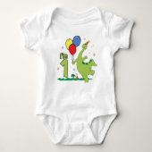 Dino First Birthday Romper (Voorkant)