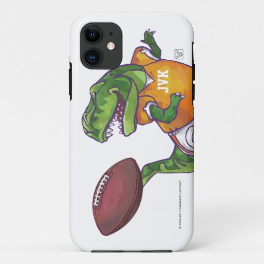 Dino Football Player Case-Mate iPhone Case (Achterkant)