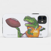 Dino Football Player Case-Mate iPhone Case (Achterkant (horizontaal))