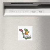 Dino Football Player Magneet (Insitu (Vaatwasser))