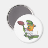 Dino Football Player Magneet (Voorkant / Achterkant)