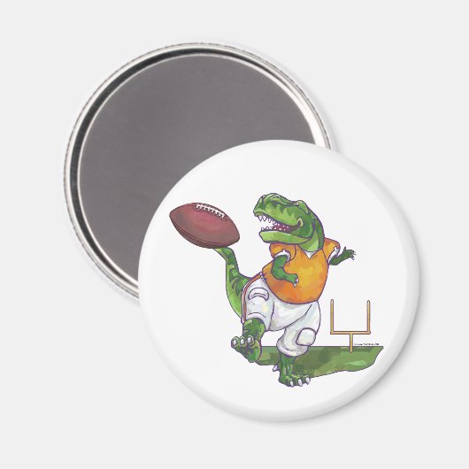 Dino Football Player Magneet (Voorkant / Achterkant)