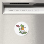 Dino Football Player Magneet (Insitu (Vaatwasser))