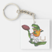 Dino Football Player Sleutelhanger (voorkant)