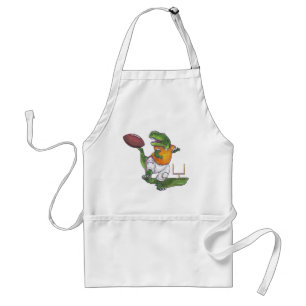 Dino Football Player Standaard Schort