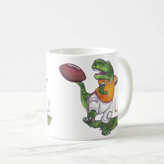 Dino Football Star Koffiemok (Voorkant rechts)