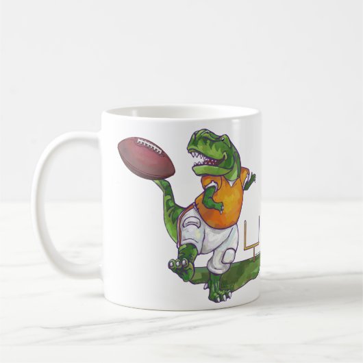 Dino Football Star Koffiemok (Links)