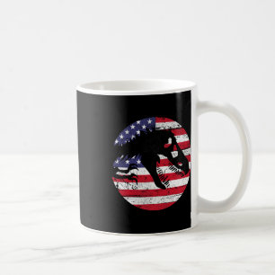 Dino Fossi Usa Vlag Patriottische Dinosaurus T-rex Koffiemok