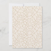 Dino-Four Dinosaur Verjaardag Uitnodiging (Achterkant)