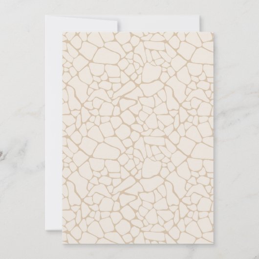 Dino-Four Dinosaur Verjaardag Uitnodiging (Achterkant)