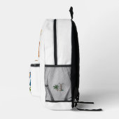Dino Friends Backpack Print Cut Sew School Bag 12 Bedrukte Rugzak (Rechts)