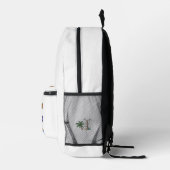 Dino Friends Backpack Print Cut Sew School Bag 5 Bedrukte Rugzak (Rechts)