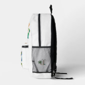 Dino Friends Backpack Print Cut Sew School Bag 9 Bedrukte Rugzak (Rechts)