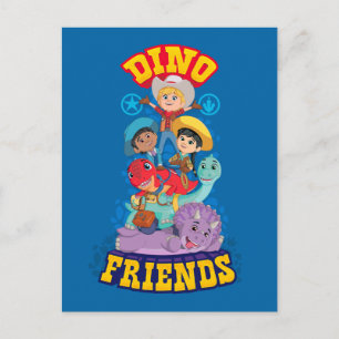 Dino Friends   Dino Ranch Briefkaart