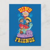 Dino Friends | Dino Ranch Briefkaart (Voorkant)