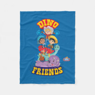 Dino Friends   Dino Ranch Fleece Deken