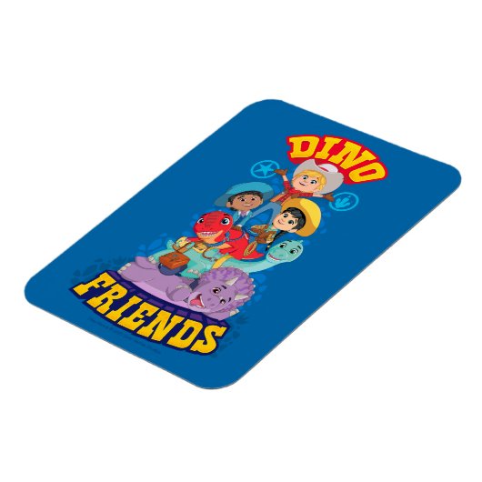 Dino Friends | Dino Ranch Magneet (Linkerzijde)