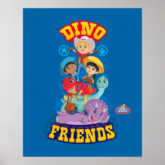 Dino Friends | Dino Ranch Poster (Voorkant)