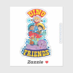 Dino Friends Dino Ranch Sticker