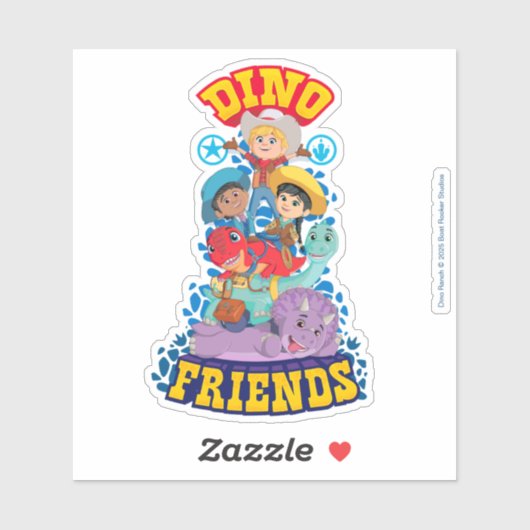 Dino Friends | Dino Ranch Sticker (Vel)