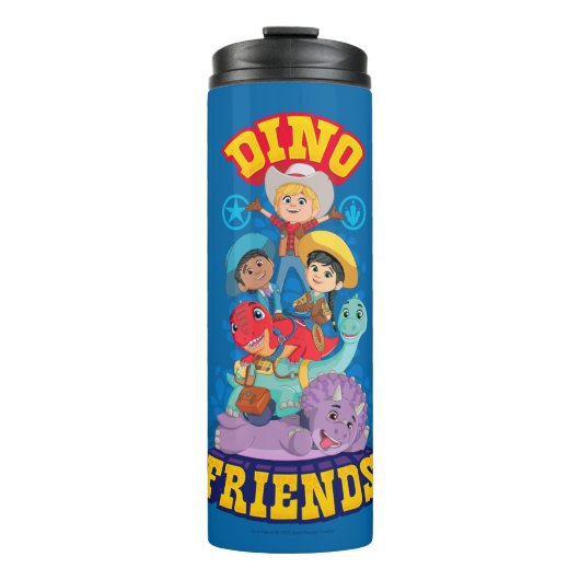 Dino Friends | Dino Ranch Thermosbeker (Voorkant)