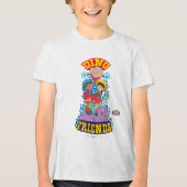 Dino Friends | Dino Ranch Tri-Blend Shirt (Voorkant)