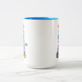 Dino Friends | Dino Ranch Tweekleurige Koffiemok (Center)