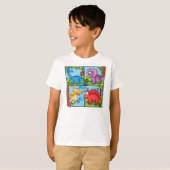 Dino Friends T-shirt (Voorkant volledig)