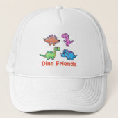 Dino Friends Trucker Hat Trucker Pet (Voorkant)