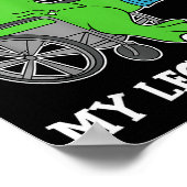 Dino Funny Get Well Broken Leg Gift Dinosaur With Poster (Hoek)