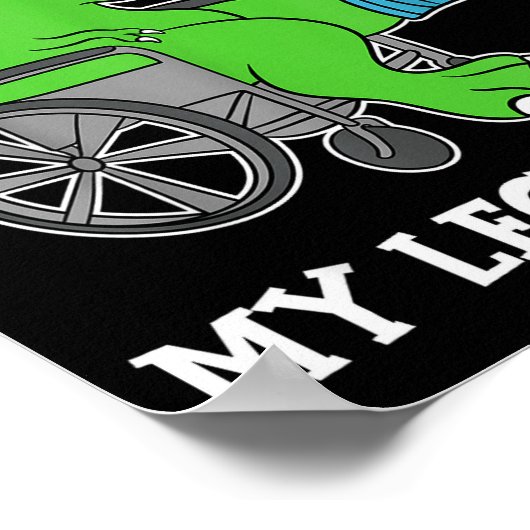 Dino Funny Get Well Broken Leg Gift Dinosaur With Poster (Hoek)