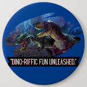 Dino - Geweldige Fununleashed Ronde Button 6,0 Cm (Voorkant)