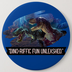 Dino - Geweldige Fununleashed Ronde Button 6,0 Cm