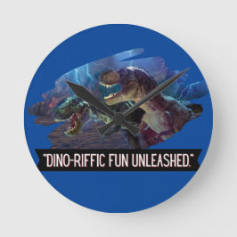 Dino - Geweldige Fununleashed Ronde Klok
