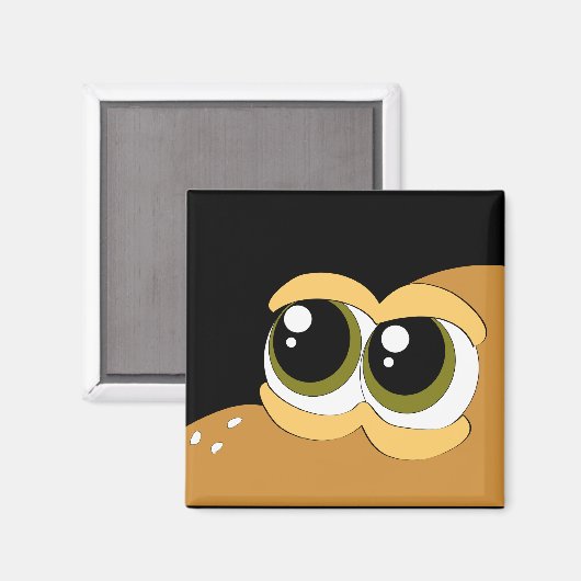 Dino gezicht koelkast magneet (Voorkant / Achterkant)