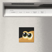 Dino gezicht koelkast magneet (Insitu (Vaatwasser))