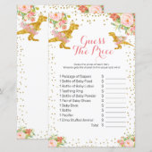 Dino Girl Pink Gold raadt de prijs aan (Voorkant / Achterkant)