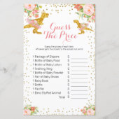 Dino Girl Pink Gold raadt de prijs aan (Voorkant)