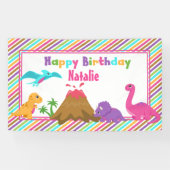 Dino Girl Spandoek (Horizontaal)