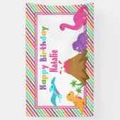 Dino Girl Spandoek (Verticaal)