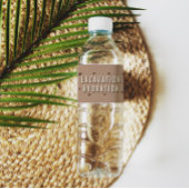 Dino Graafwerk Hydratie Verjaardagsfeest Waterfles Etiket